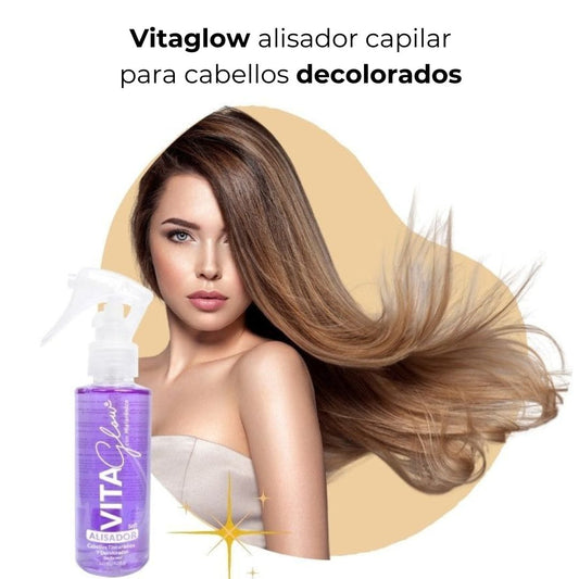 Vitaglow alisador capilar para cabellos decolorados