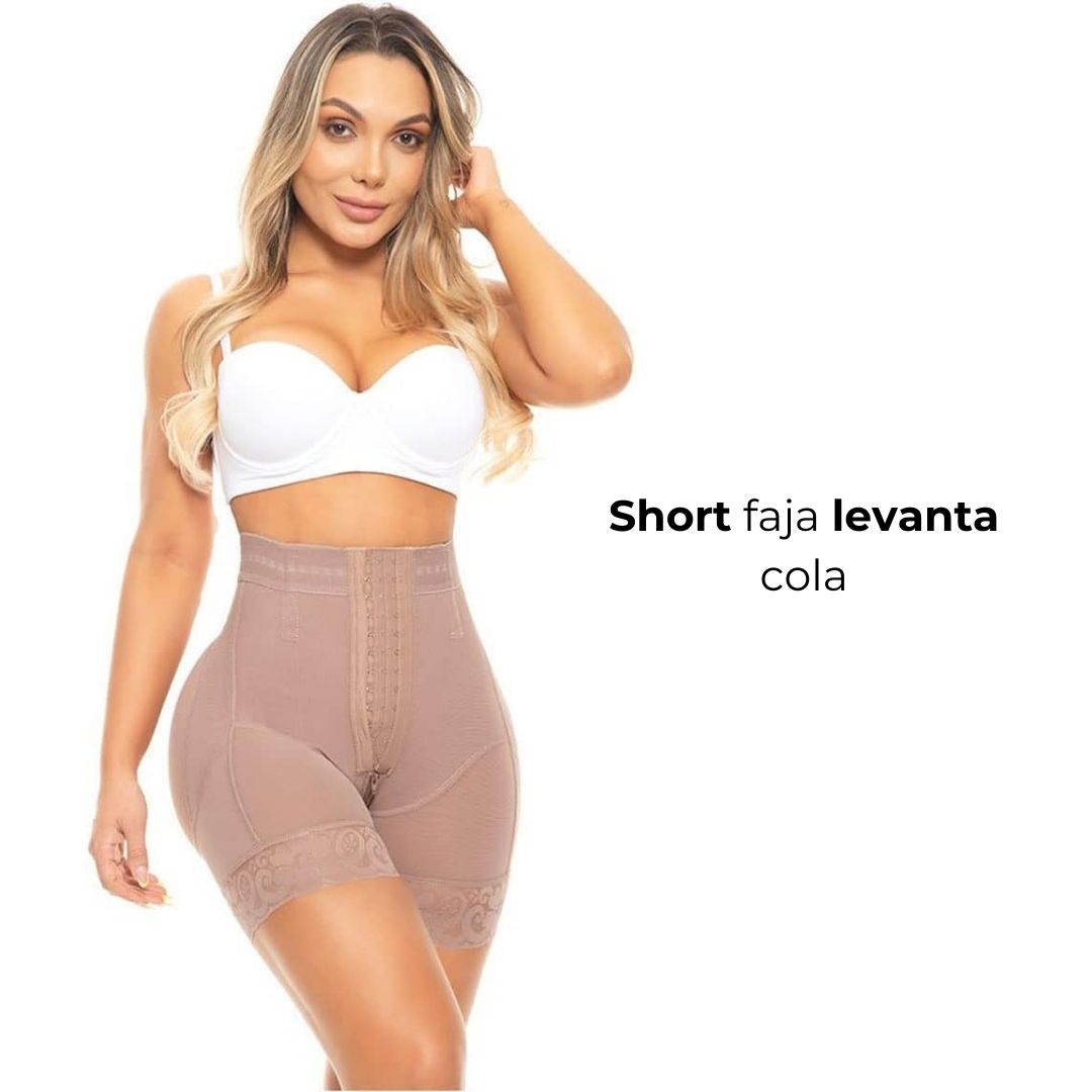 Short faja levanta cola
