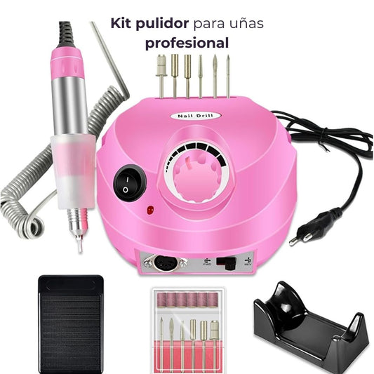 Kit pulidor para uñas profesional