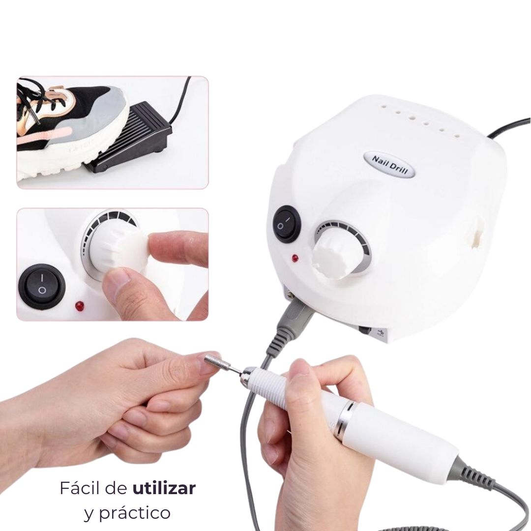 Kit pulidor para uñas profesional