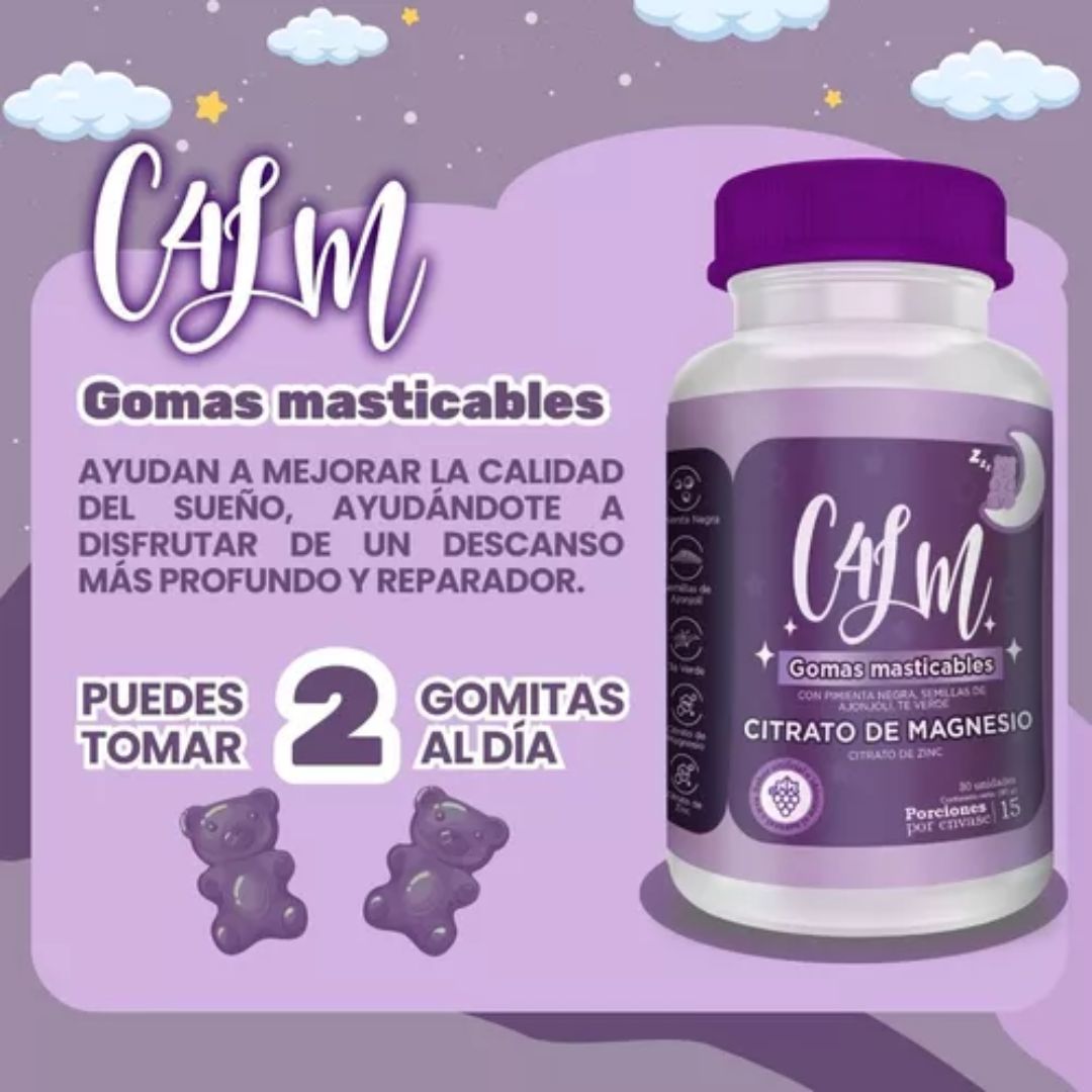 C4lm gomas para dormir