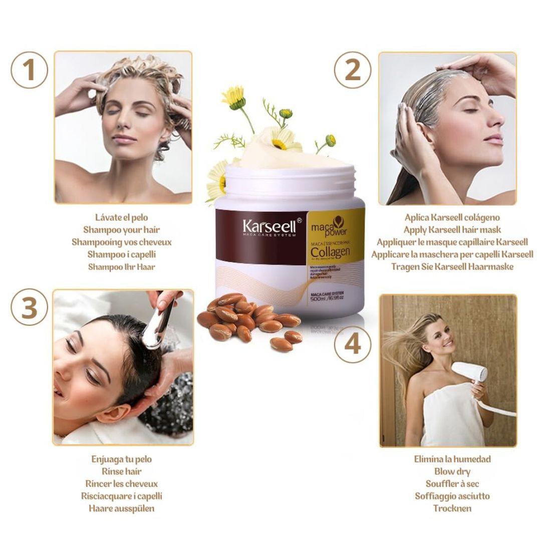 Karseell mascarilla de colágeno para el  cabello