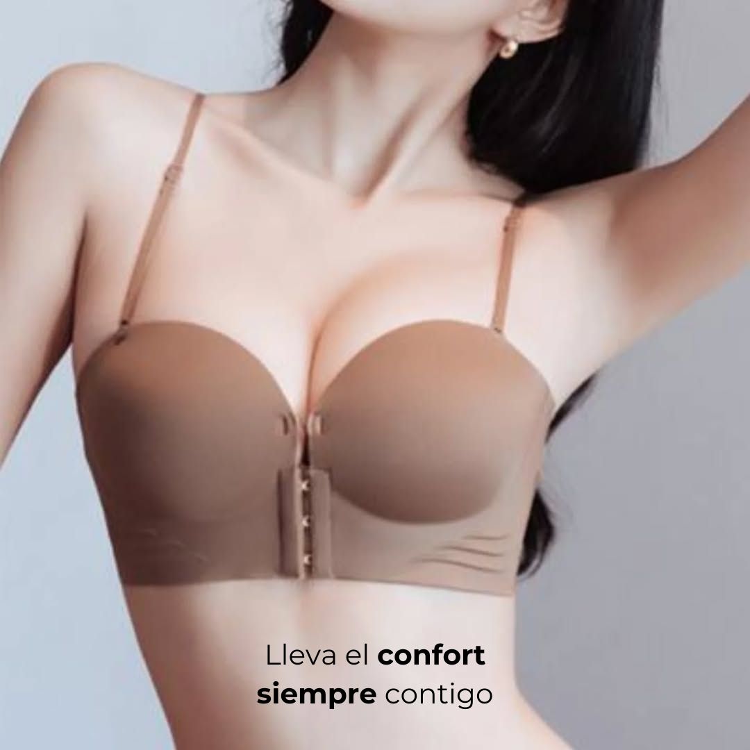 Brasier con cierre frontal efecto Push Up