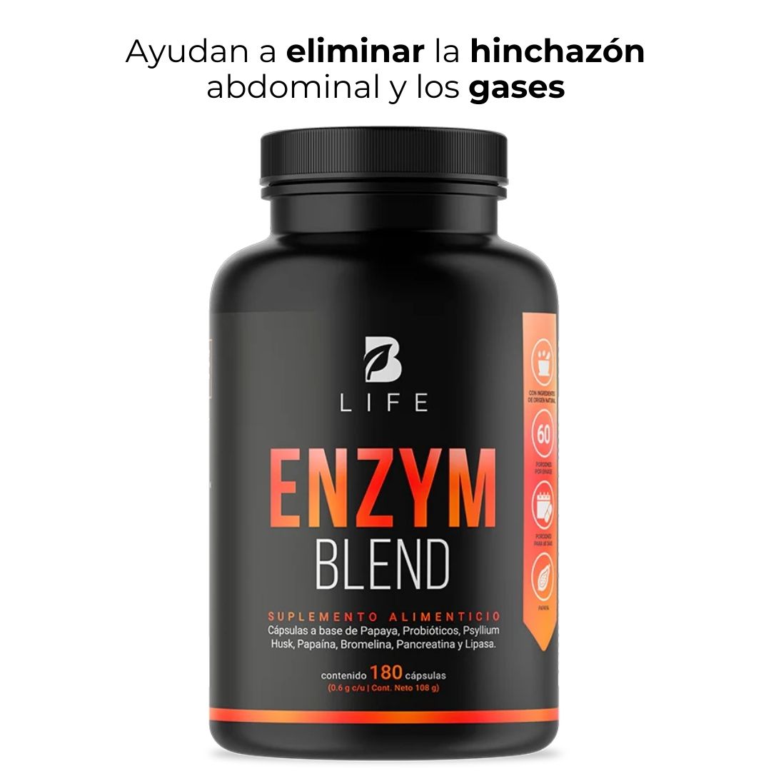 B Life enzimas digestivas suplemento alimenticio