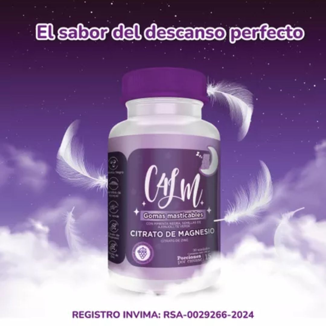 C4lm gomas para dormir