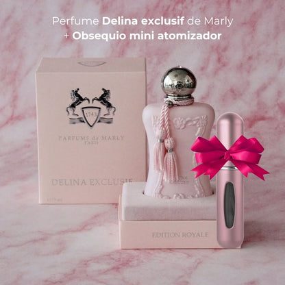 Perfume Delina exclusif de Marly + Obsequio mini atomizador