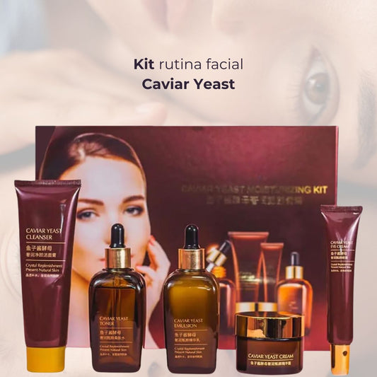 Kit rutina facial Caviar Yeast