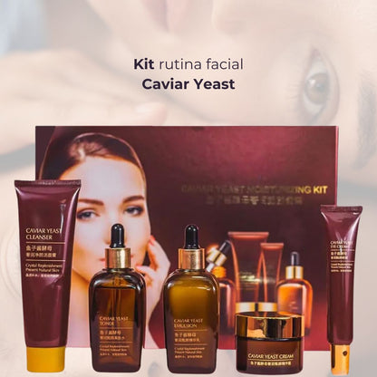 Kit rutina facial Caviar Yeast
