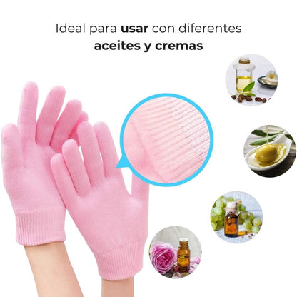 Guantes y medias hidratantes tipo spa