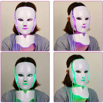 Mascara LED facial 7 colores