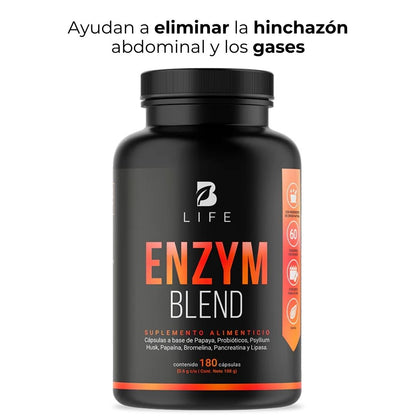 B Life enzimas digestivas suplemento alimenticio