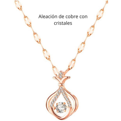 Collar con cristales