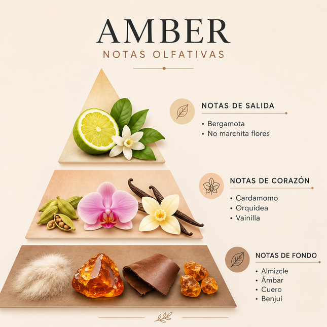 Amber - Esencia para lámpara catalítica 1 Litro