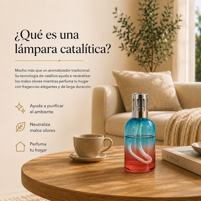 Lámpara Catalítica Aquarela | Incluye Fragancia Premium