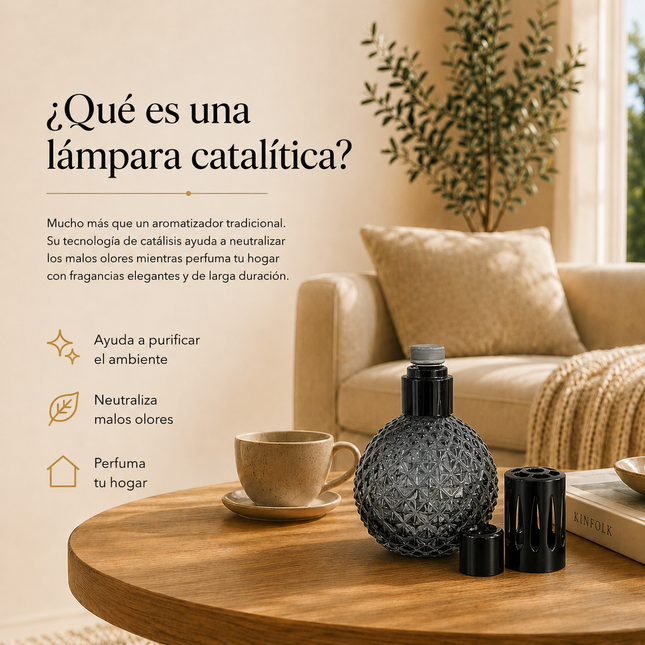 Lámpara Catalítica Boreal  | Incluye Fragancia Premium